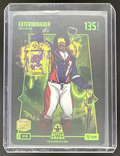 2025 Bo Jackson Battle Arena Update Exterminaber RC Glow Battlefoil #BF-85