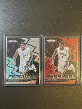 Kyrie Irving Prizm Draft Fearless Duke Mojo /25 + Red /9 #d Lot FAST SHIPPING