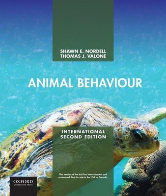 Animal Behavior: Concepts, Methods, and Applications,Nordell,  .