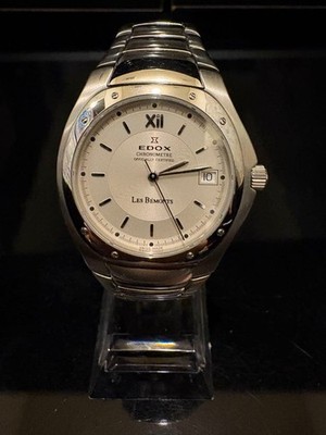 EDOX Les Bemonts Automatic Chronometer Stainless Steel Watch