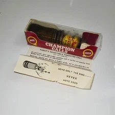 Vintage FAULK’S Predator Call C-100 International World Champion Duck Call P60-A