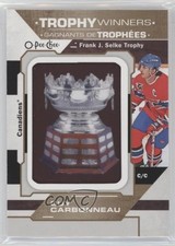 2019 O-Pee-Chee Manufactured Trophy Winners Frank J Selke Guy Carbonneau HOF e6j