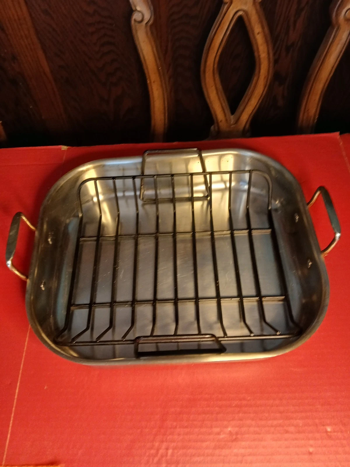 Gourmet Buffet 18 Inch Stainless Steel 18/10 Pan And Rack
Opens in a new window or tab
