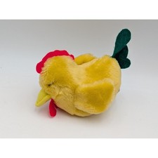 Peluche de gallo de gallina de pollo de 6 pulgadas de juguete de peluche vintage