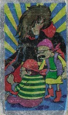 Captain Harlock Anime Submarine Art Menko Card