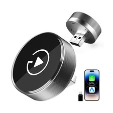 2-in-1 Wireless CarPlay Adapter for Apple iPhone  Android, Plug  ... Fast Ship