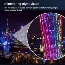 ACompact Monocular Telescopes Portable Handheld Monocular For Bird Watching