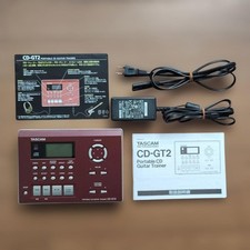 TASCAM Portable CD Guitar Trainer CD-GT2 with Adapter