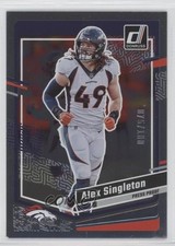 2023 Panini Donruss Press Proof Silver 75/100 Alex Singleton #84 14ql