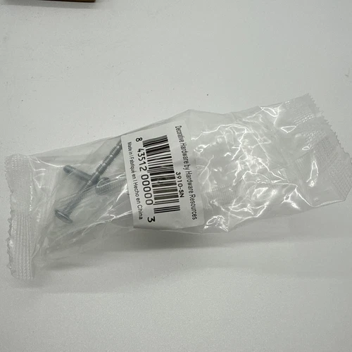 Decorative Hardware Resources Knobs Plain Metal 3910-SN Satin Nickel Mushroom  - Picture 1 of 4