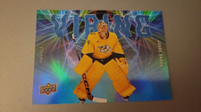 2025-26 Upper Deck NHL Juuse Saros Vibing VB-4 Nashville Predators