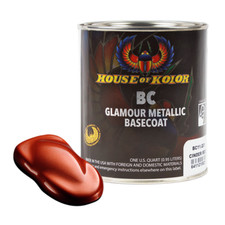 House Of Kolor C2c-bc11 Cinder Red Shimrin Metallic Basecoat Auto Paint Quart