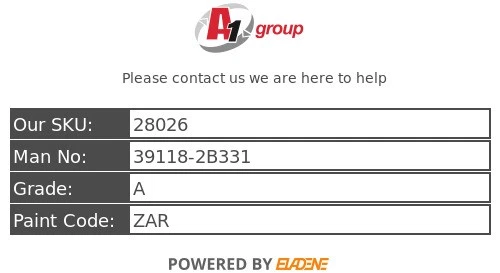 HYUNDAI IX20 MK1 1.4 PETROL 10-15 ENGINE CONTROL UNIT ECU 39118-2B331 - Image 4 of 4