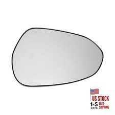 Door Wing Left with Heating Mirror Glass Replacement W/Backing Plate