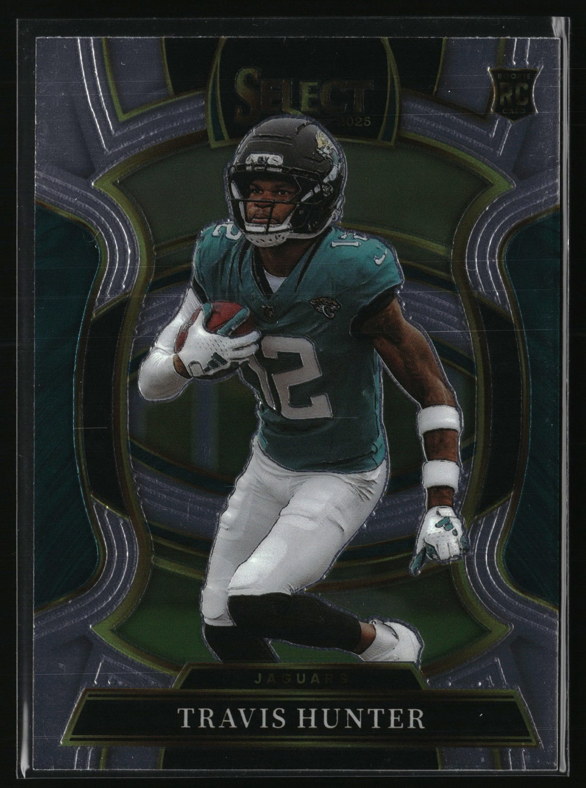 2025 Panini Select #28 Travis Hunter Silver Prizm