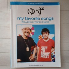 Yuzu My Favorite Songs Piano Vocal Sheet Music Used dd4