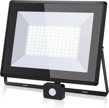 FARO LED 100 WATT FARETTO SENSORE IP65 LUCE FREDDA ESTERNO 6500K AIGOSTAR