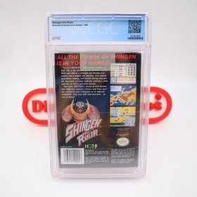 NES Nintendo SHINGEN THE RULER - CGC GRADED 9.6 A+ NEW & Factory Sealed +H-Seam!