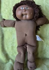 Cabbage Patch Kids Cloth Doll Yarn Hair Signed Xavier Roberts 1982