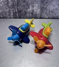 2x Toy Airplanes - Chupa Chups - Spinning Propeller Kids Toy 2010 Collectible