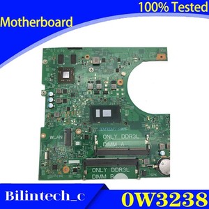 FOR   INSPIRON 3568 3468 Laptop Motherboard I7-7500U W3238 0W3238 14236-1 #A6-41