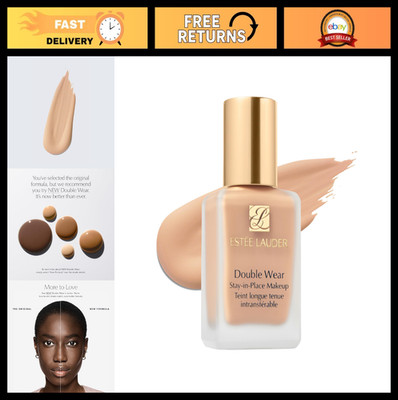 Long-Wear Matte Foundation Makeup - Double Wear Stay-in-Place, 1 Fl Oz, Full Cov
