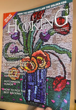 Rug Hooking Magazine MARCH APRIL MAY 2017 with PATTERN ARUNDEL CREWEL WOOL