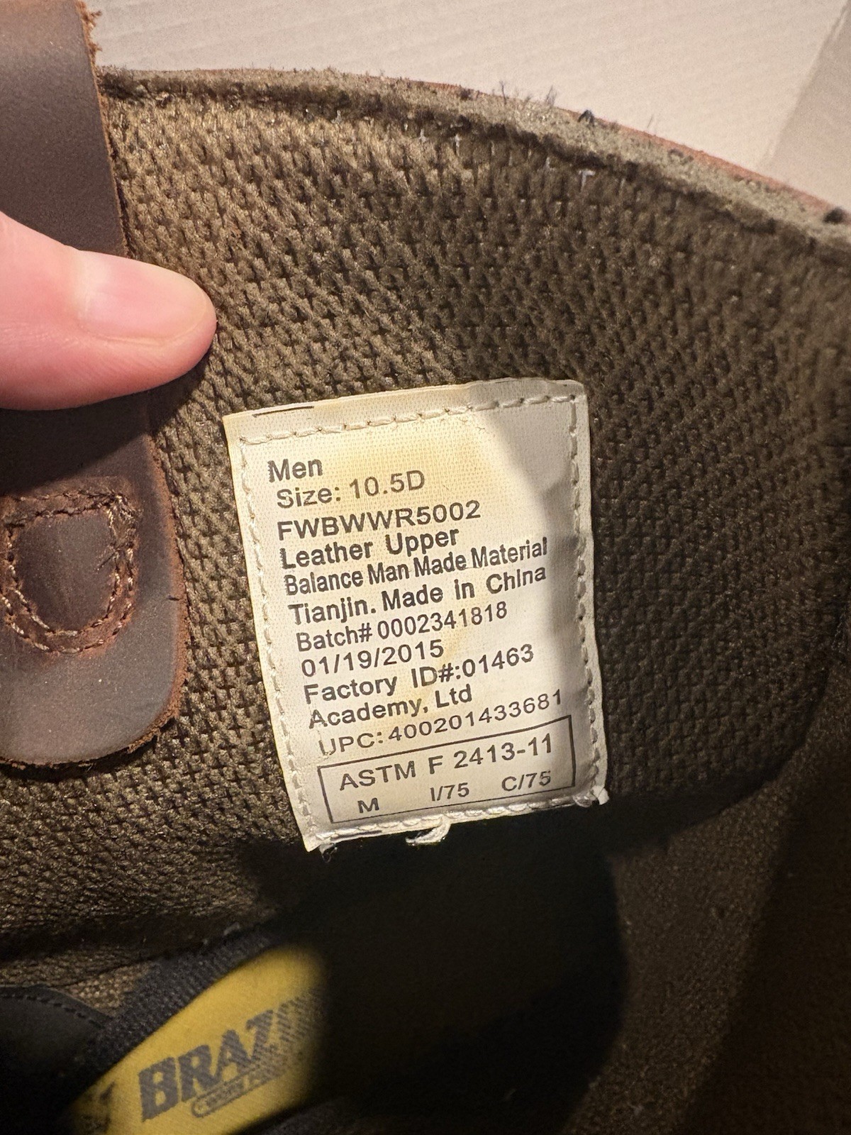 Brazos Work Force Composite Toe Waterproof Boots.… - image 4