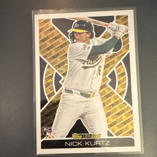 2025 Topps Update Nick Kurtz Oakland Athletics Black Gold Rookie #BG-20