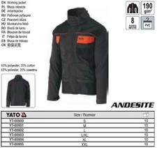 Yato Yato Arbeits- Werkstatt Jacke Gr&ouml;sse S-XXL Freie Auswahl