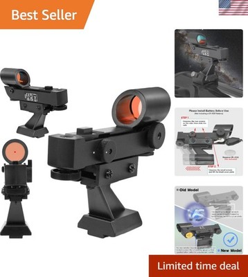 Red Dot Finderscope with Adjustable Brightness - Essential Telescope Accessory