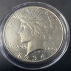 1934-D Peace Silver Dollar $1 Denver Mint Last Year Issue AU Detail Estate Coin