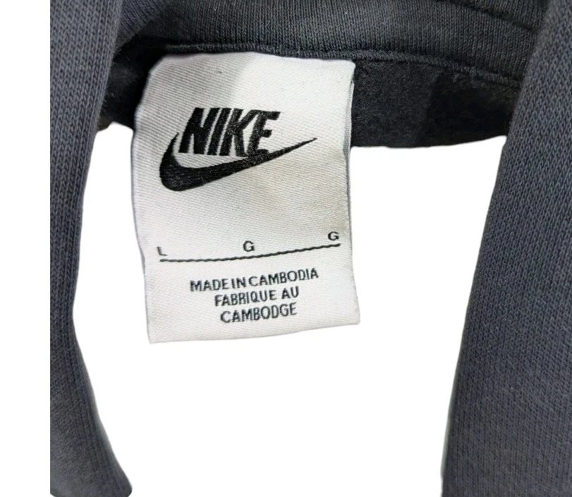 Cornell Hoodie Big Red Lacrosse Lawrenceville NJ Pullover Size Large Black Mens - Image 4 of 4