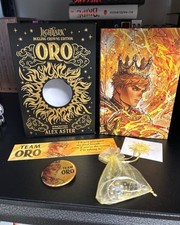 SIGNED Grim and Oro: Dueling Crowns Edition Lightlark Deluxe by Alex Aster
