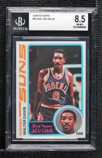 1978-79 Topps Walter Davis #10 BGS 8.5 HOF 0q3