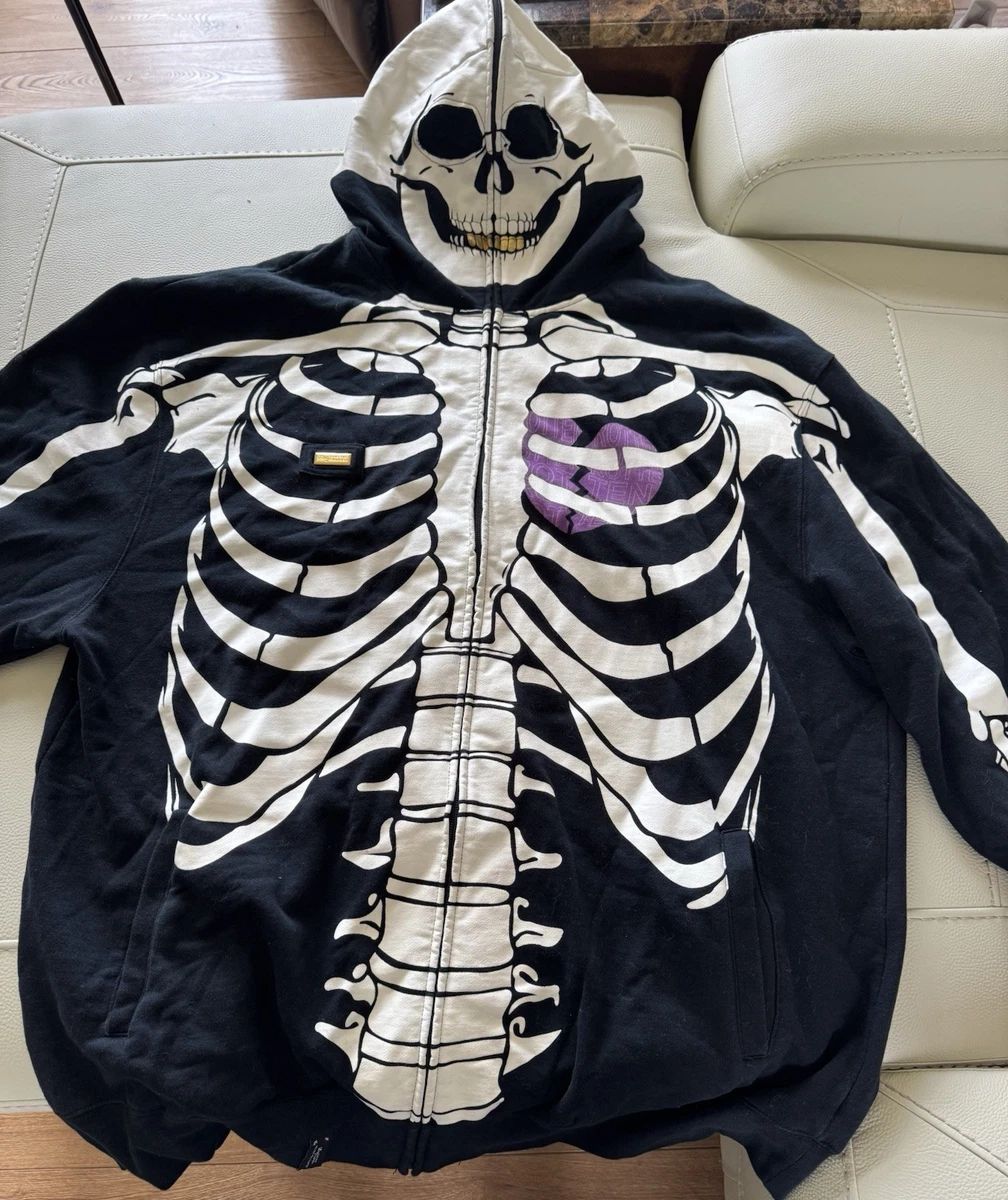 Lrg Skeleton Hoodie In Men's Sweats & Hoodies for Sale - Shop