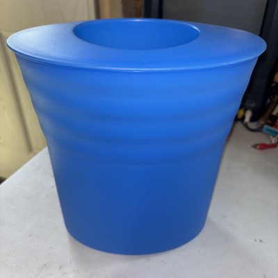 Tupperware Impressions Wine Cooler/Bottle Chiller, Blue, #3442