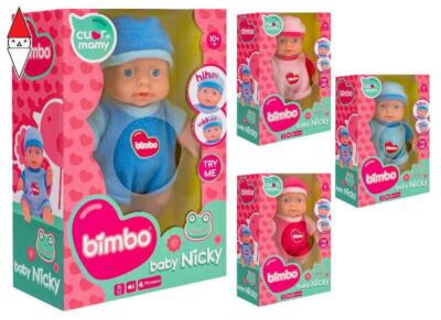 BAMBOLA GLOBO BAMBOLOTTO 21CM C/SUONI 4COL TRY-ME