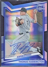 2022 Elite Extra Edition Aspirations Autograph /50 #36 Thomas Harrington - MINT