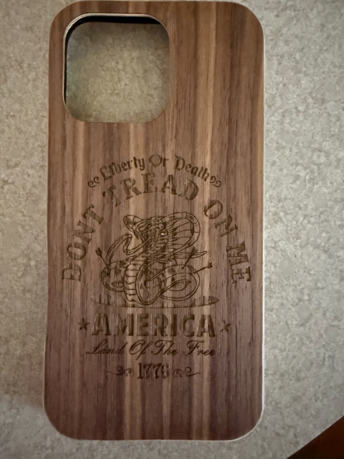 iPhone 16 Pro Max Wood Phone Case-image
