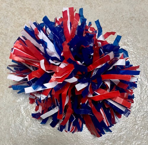 Hair Shoe Cheerleader Mini Pom Poms Hair Ponytail Bow .. U Choose Color...NWT - Bild 36 von 38