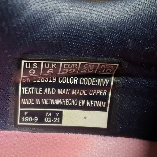 Skechers Womens 9 Ultra Go Run 128319 Navy Blue Pink Athletic Sneaker Shoes - Picture 8 of 8