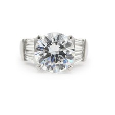 5 Ct White Round CZ Engagement Wedding Ring In Solid 925 Sterling Silver