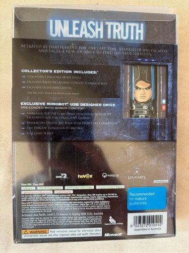 Star Wars: The Force Unleashed 2 Collector's Edition Steel Book (Xbox 360) - Picture 2 of 4