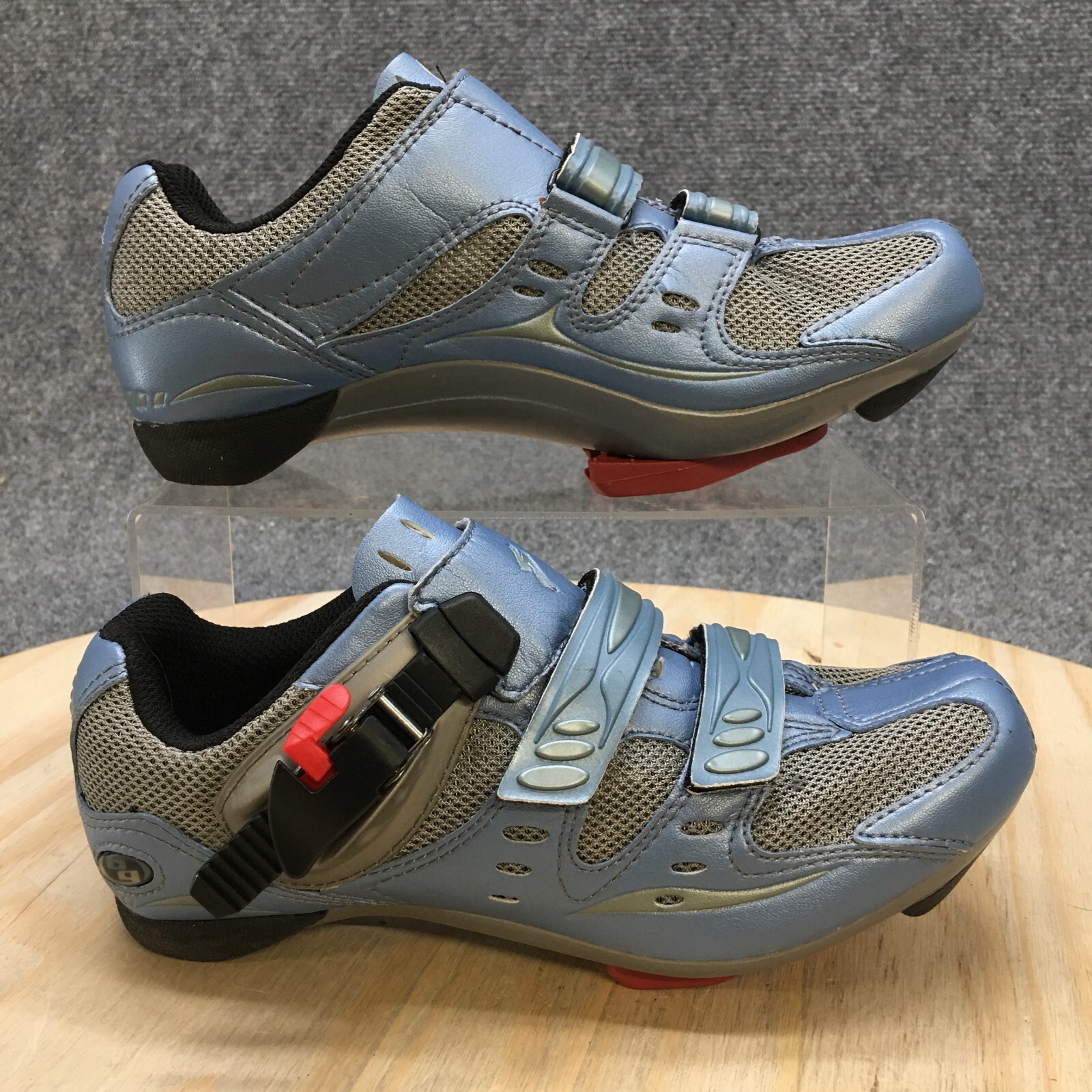 Specialized Shoes Youth 7.5 Torch Road Blue Faux Leather Rou