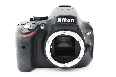 Nikon D5100 16.2MP Digital SLR Camera Body Only - Black