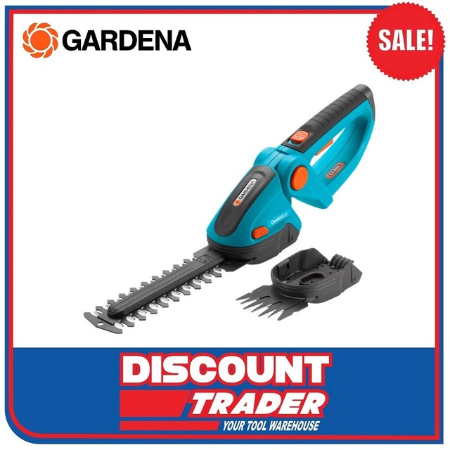 GARDENA Cordless 7.2v Lithiumion Set ACCU Grass & Shrub Shears