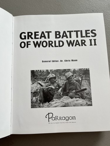 Parragon 2 Book Lot History Great Battles WW2 Military Disasters - Picture 5 of 5