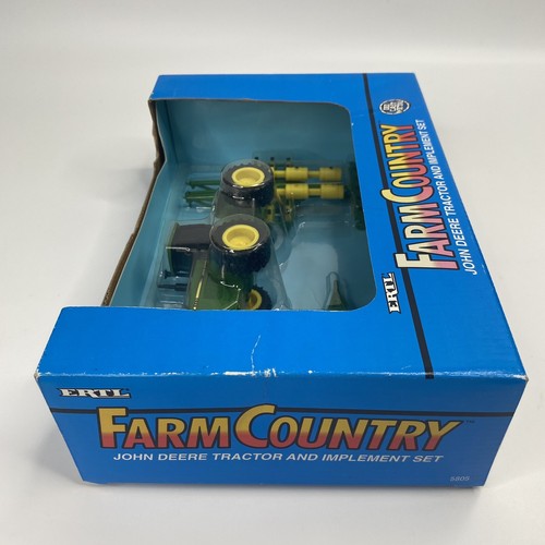 ERTL Farm Country 1/64 Scale John Deere 8560 Tractor & Implement Set #5805 NEW! - Picture 13 of 17