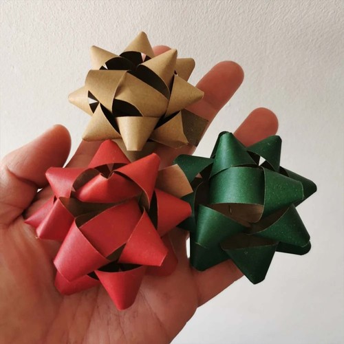 Weihnachten Geschenkpapier Bänder Schleifen Set Pailletten, Geschenkschleifen, Glitzerschleifen Deko - Bild 40 von 108